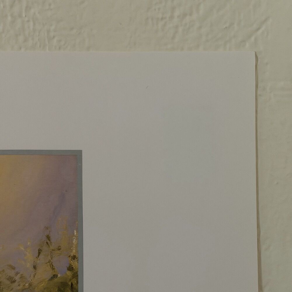 Robert Duncan Evening Light 1988 Poster Print Offset Lithograph 19.5x25” - Picture 12 of 12